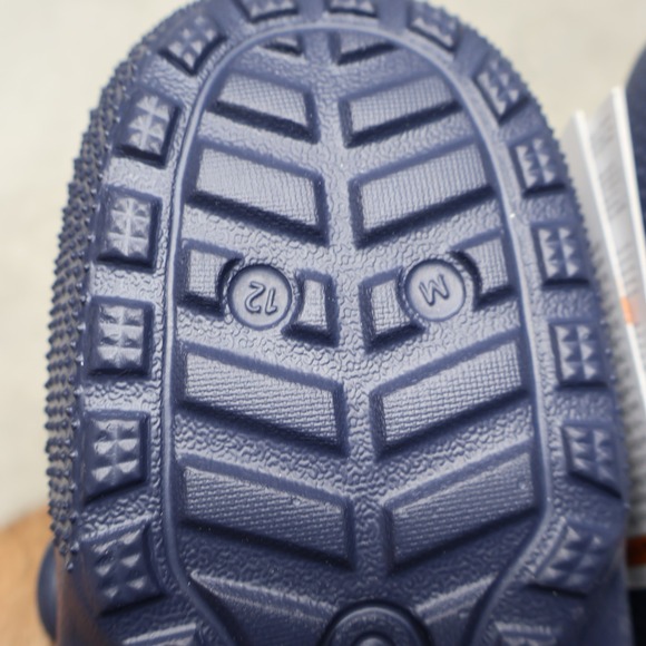 Crocs Men 12 Clog Blue Classic Lined Fleece Light Comfort Slip On Indoor NEW main image 13